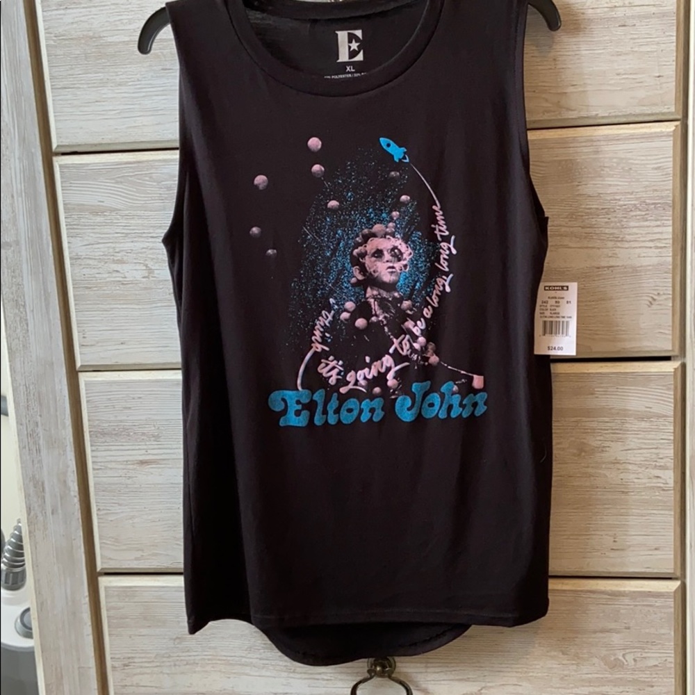 Elton John muscle tank